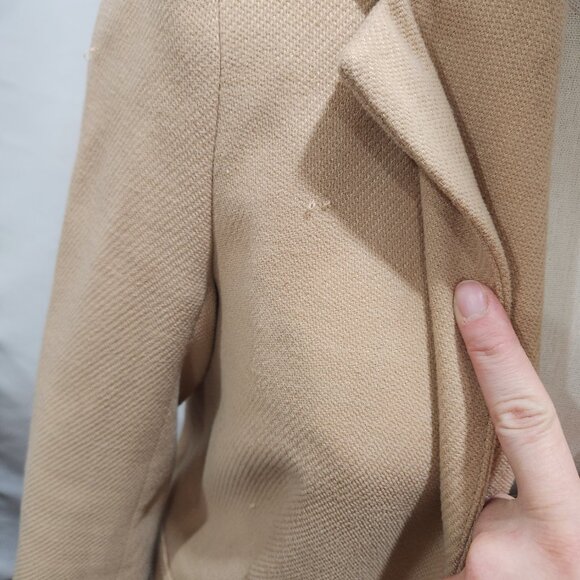 ASOS Grey and tan trench coat - Picture 7 of 11